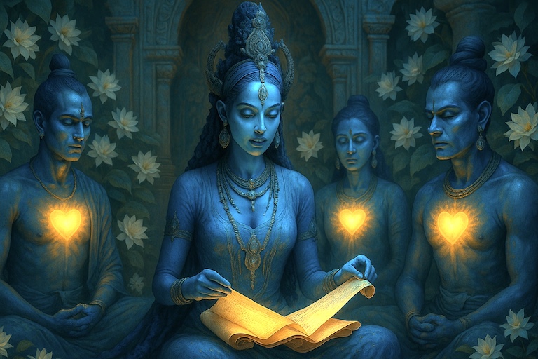 Lyakesh, la dama de la noche